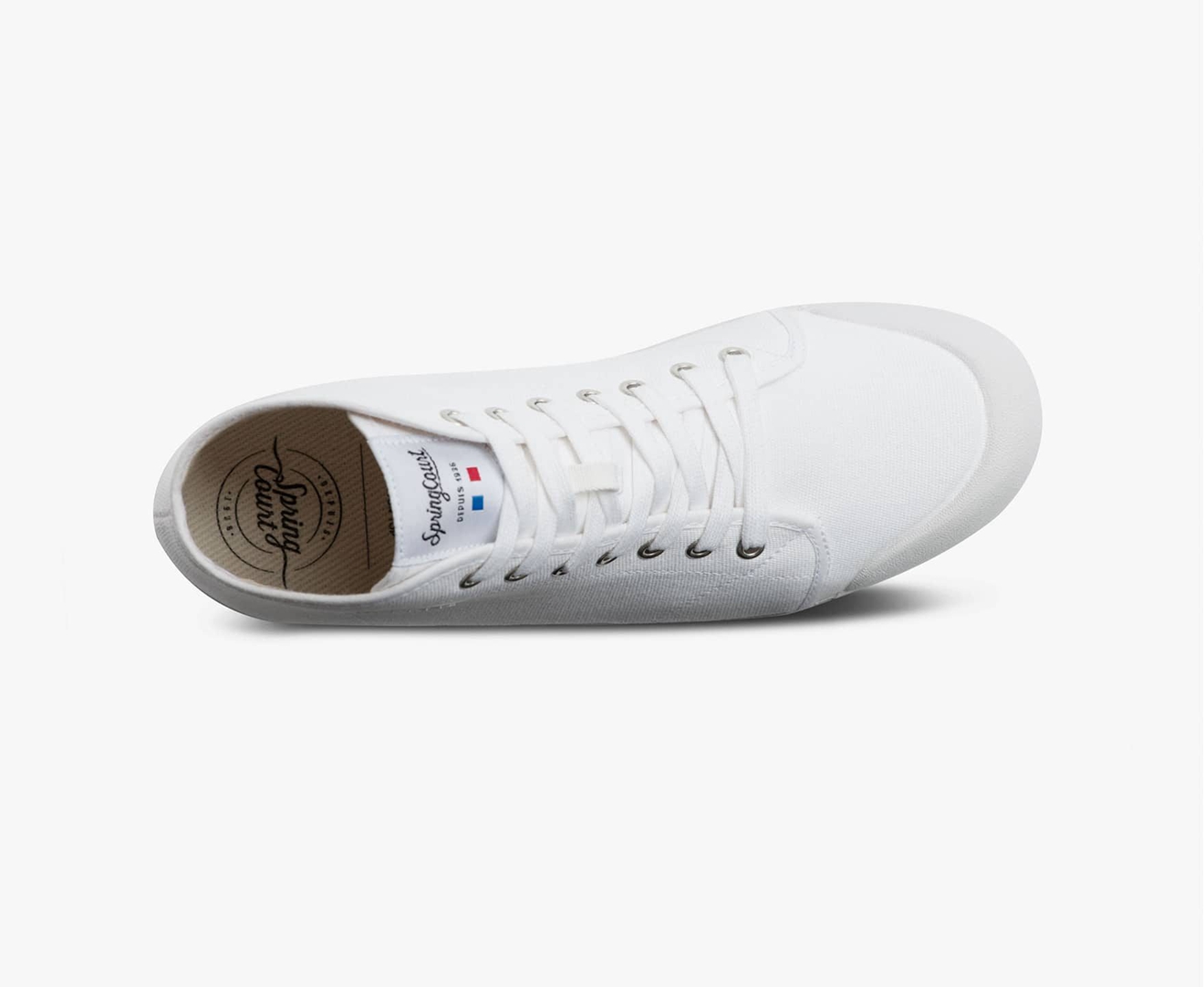 Spring Court B2 CANVAS Men's Trainers White | South Africa-35YANLXDS